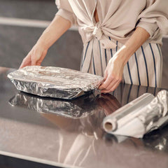 Heavy Duty Aluminum Foil Roll – Non-Stick & Thick | Bake & Dwell