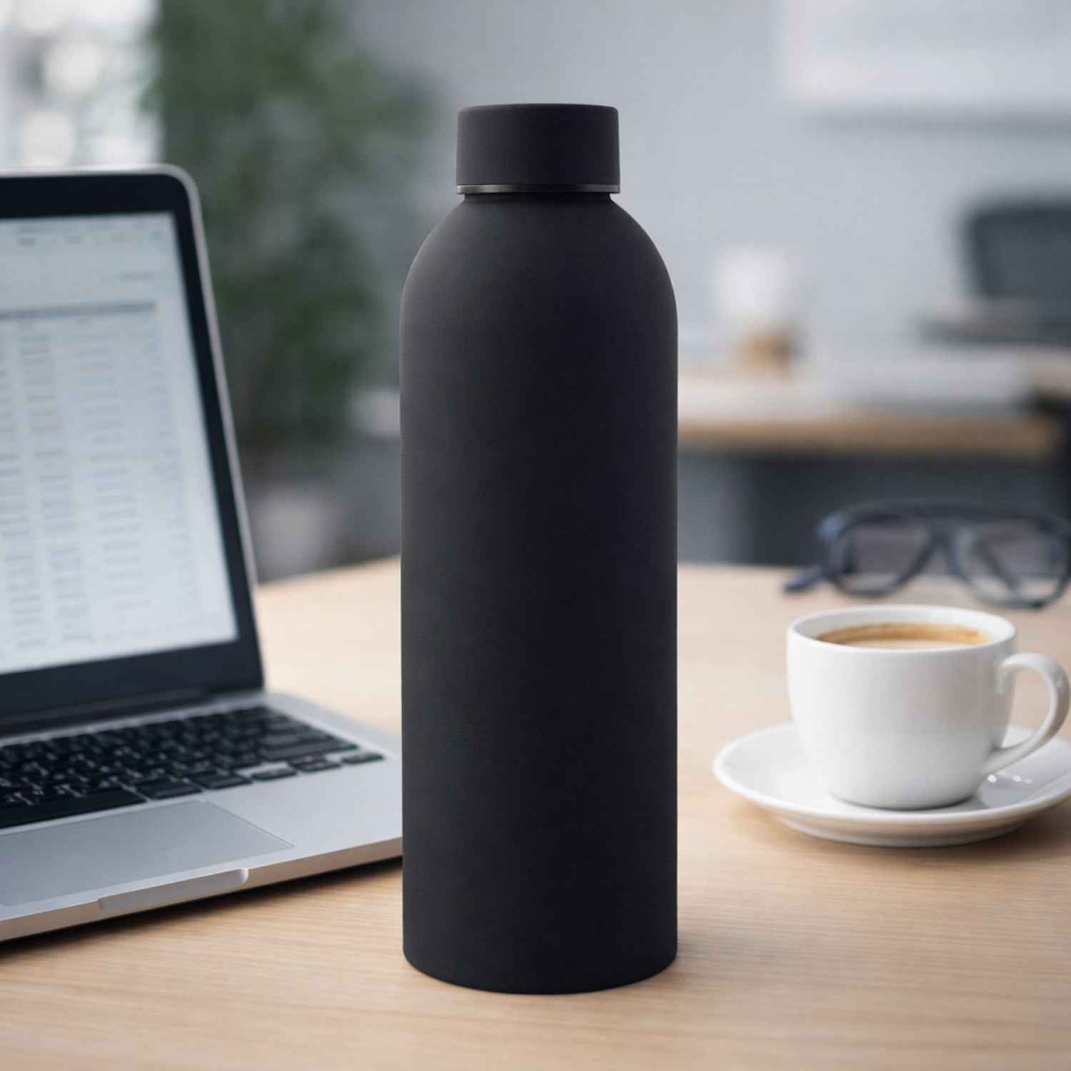 Insulated Stainless Steel Water Bottle – Keeps Drinks Hot & Cold