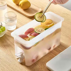 Water Dispenser Jug 3.5L with Faucet – Refrigerator Safe | Indo Glow