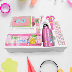 Kids Stationery Set – 12-Piece School Supplies Kit | Writezo