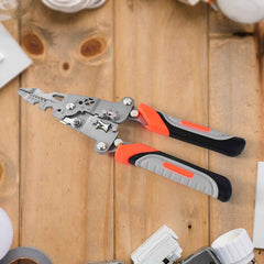 Wire Stripper Pliers 8-in-1 – Ergonomic Soft Grip Multi-Tool