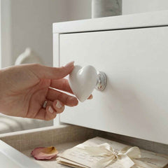 Heart Shape Toilet Flush Button – Stylish Bathroom Upgrade