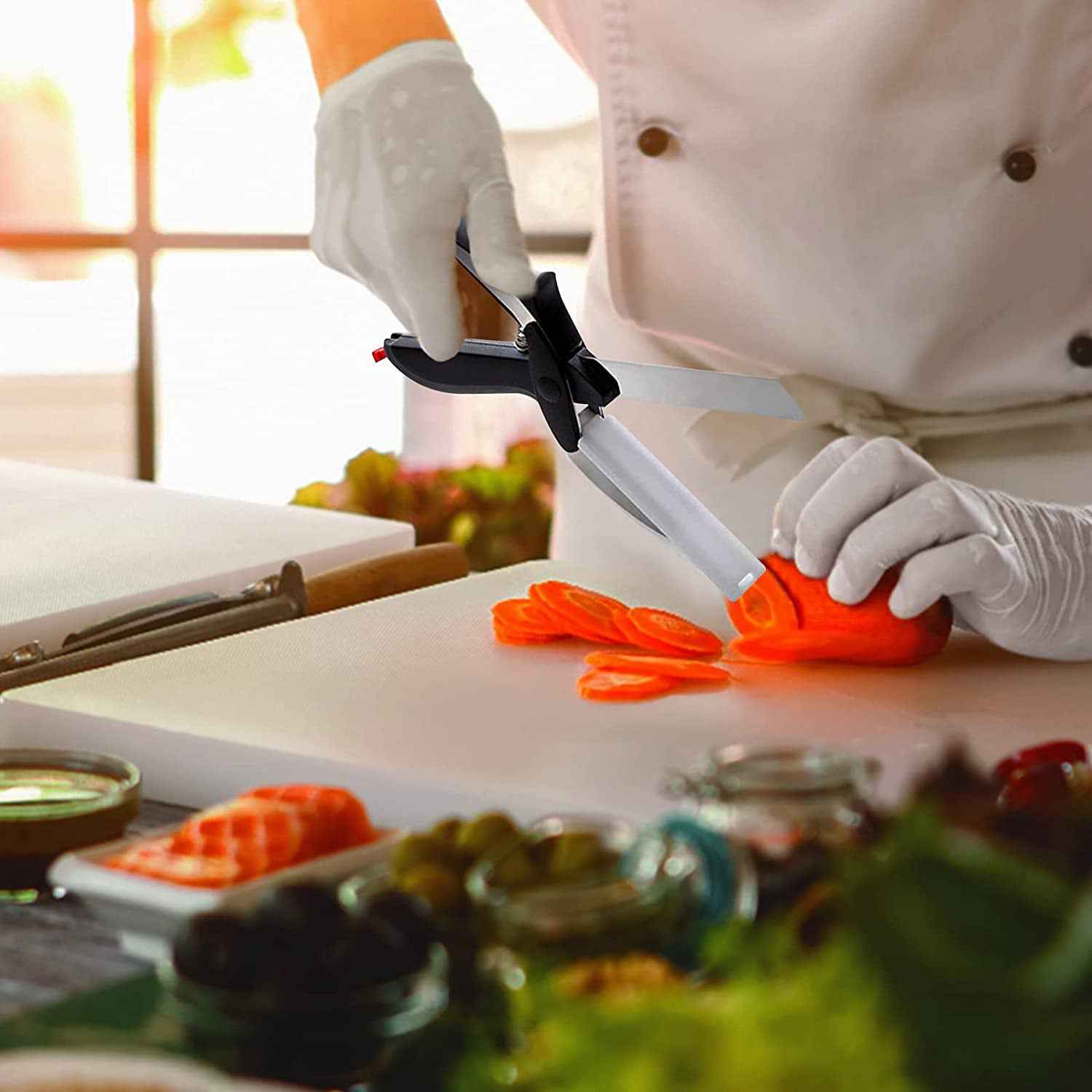 2-in-1 Food Chopper – Slicer & Dicer for Veggies | Quickslice