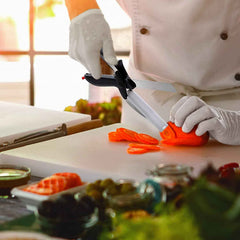 2-in-1 Food Chopper – Slicer & Dicer for Veggies | Quickslice