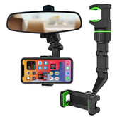 Car Rear View Mobile Holder – 360° Rotatable Mount | Velvet Wheels