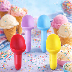 Plastic Ice Cream Scoop – 4 Pc Multipurpose Kitchen Set