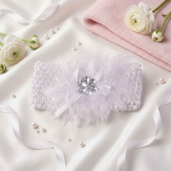 Baby Headband Ð Soft Elastic Floral Hair Accessory for Girls