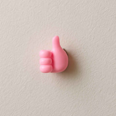 Hand-Shaped Wall Clip Holder β Pink Silicone Cable Organizer