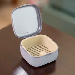 Teeth Storage Box – Hygienic Denture Case with Inner Tray