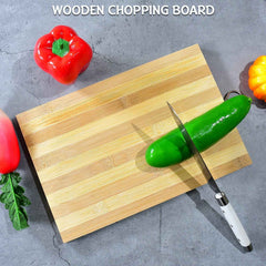 Natural Wood Cutting Board – BPA-Free & Durable | Cisora