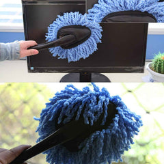 Microfiber Car Wash Brush – Streak-Free Cleaning | Velvet Wipe