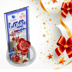 Rose Showpiece – Romantic Gift & Home Decor for Couples | Styleva