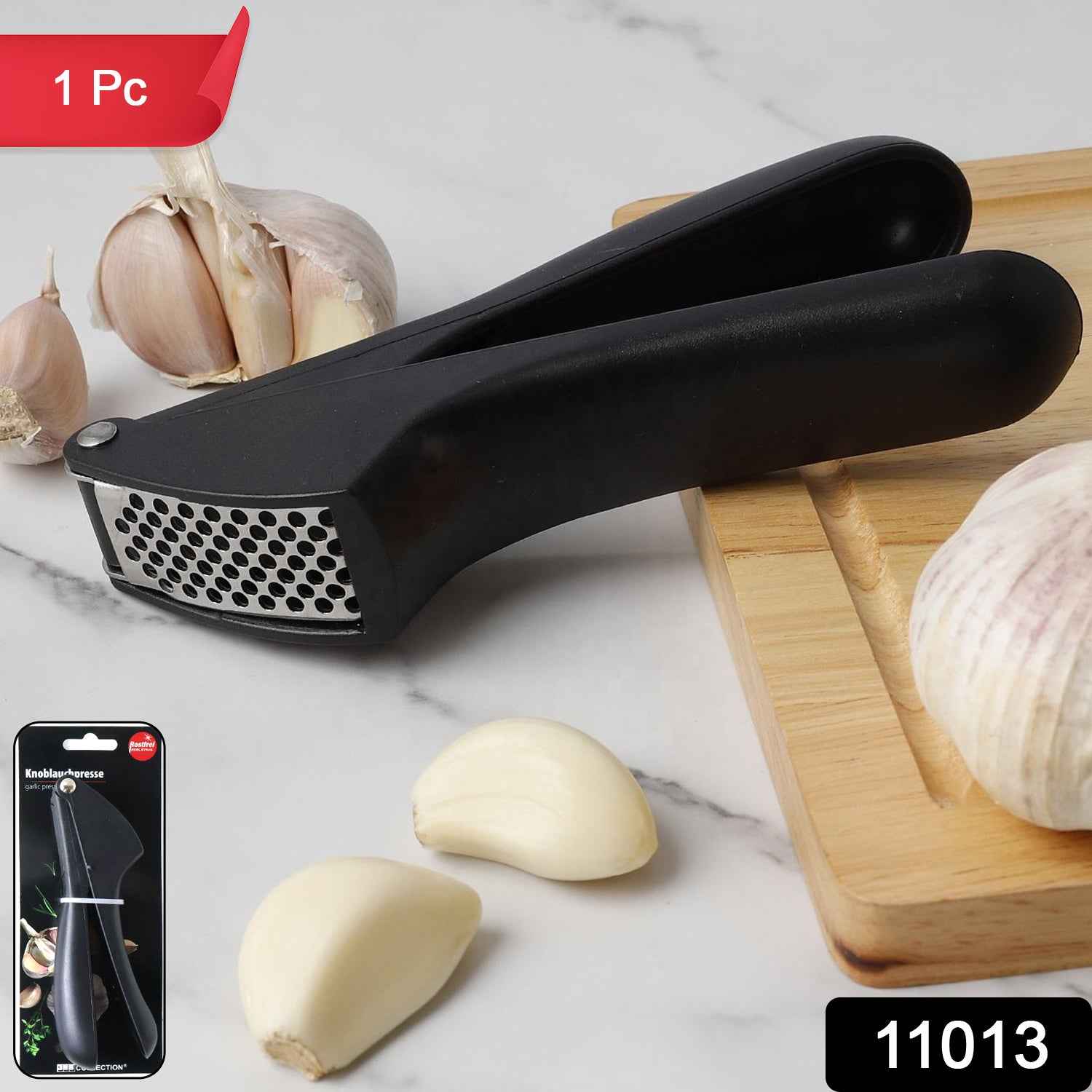 Garlic Press – Effortless Manual Garlic Crushing Tool