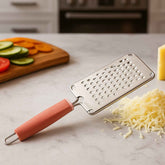Stainless Steel Cheese & Vegetable Grater – Soft Grip Handle