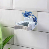 Mop & Broom Holder Clip – Strong Adhesive & Side Hook