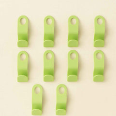 Plastic Hanger Hooks β Space Saving Closet Organizer (10 Pc)