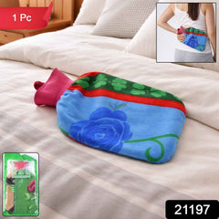 Hot Water Bottle with Soft Cover – Effective Pain Relief & Warmth