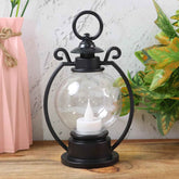 LED Storm Lantern – Vintage Vintage Style Warm Flickering Light