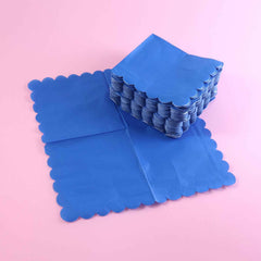 Royal Scalloped Paper Napkins – Soft 120 Pc Disposable Set