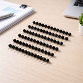 Round Head Push Pins – Strong Steel, Secure Pinning (80 Pieces)