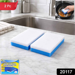 Cleaning Sponge Eraser Pads – Dual Layer Multipurpose Set