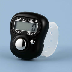 Finger Tally Counter – Portable Digital Counter with Adjustable Strap
