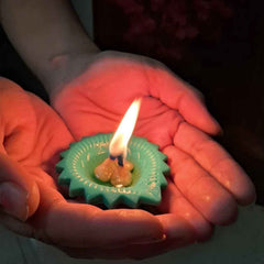 Silicone Diya Set (6 Pcs) – Reusable Diwali Lamps | Giftoiza