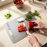 Large Stainless Steel Cutting Board – 31x20.5cm with Scale