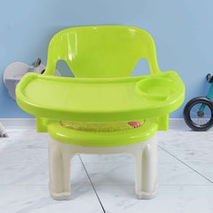 Baby Feeding Chair – Durable Plastic with Tray | TeddyJoy