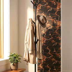 Metal Coat Rack Stand – Heavy-Duty Multi-Hook Organizer