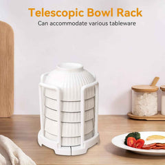 Kitchen Bowl Rack – Space-Saving Drainer & Organizer | Indo Glow