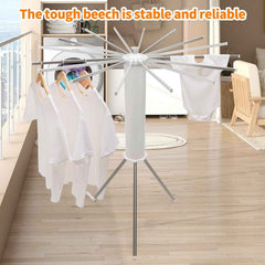 Octopus Rotating Clothes Drying Rack – Foldable & Space Saving