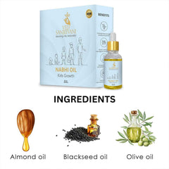 Kids Growth Nabhi Oil – Ayurvedic Boost for Bone Strength & Immunity