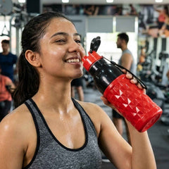 400 ML Sports Water Bottle – Leakproof with Flip Top Lid & Strap
