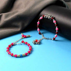 Beaded Bracelet – Traditional Ethnic Adjustable Wrist Jewelry
