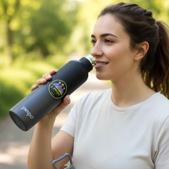 Stainless Steel Water Bottle – Keeps Water Hot & Cold for Hours