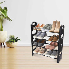 Shoe Rack 4-Tier – Space-Saving Footwear Organizer | Indo Glow