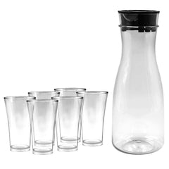 Unbreakable Jug & Glass Set – 7 Pcs Combo | VoltDesk