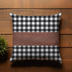 Pillow Covers – 15x15 Inch Faux Leather & Cotton | Styleva