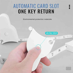 Body Measuring Tape – Retractable & Accurate for Fitness | FitFuzion