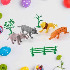 Wild Animal Toy Set for Kids – Educational Safari Play Pack
