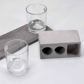 Wine Glass Holder Set – Elegant Marble & Lead-Free Glasses | Indo Glow