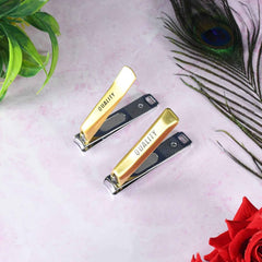 Folding Nail Clippers – Portable Stainless Steel with File | AuriGlam