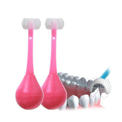 Kids 3-Sided Toothbrush – Gentle Silicone Head for Ages 2-12 | MintGuard