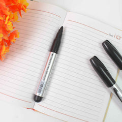 Black Marker Set – 4 Pcs for School & Office | ScribbleJoy