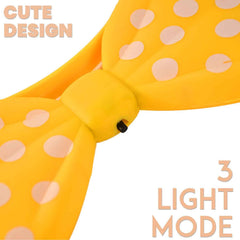 LED Glowing Bow Hairband – Fun Light-Up Accessory for Kids