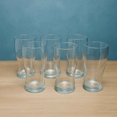 Unbreakable Pitcher Glass Set – Vista 350 ML, 6-Piece Durable Drinkware