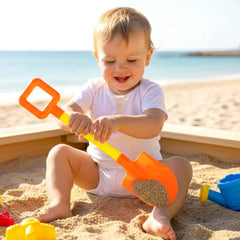 Kids Beach Sand Shovel – Lightweight Plastic with Easy Grip Handle