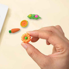 Colorful Kids Erasers Set – 4-Piece Fancy Designs for School | Writezo
