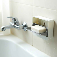 Wall Mounted Soap Holder – Self-Draining Tray for Hygiene & Space Saving